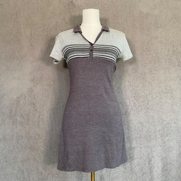 Sherry Taylor S.T. & Co. Dresses & Skirts - Vintage 90s ST & Co Womens Y2K Polo Mini Dress Size M Striped Preppy Sporty